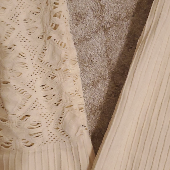 Intimately free people high neck netted sleeve - Picture 4 of 5